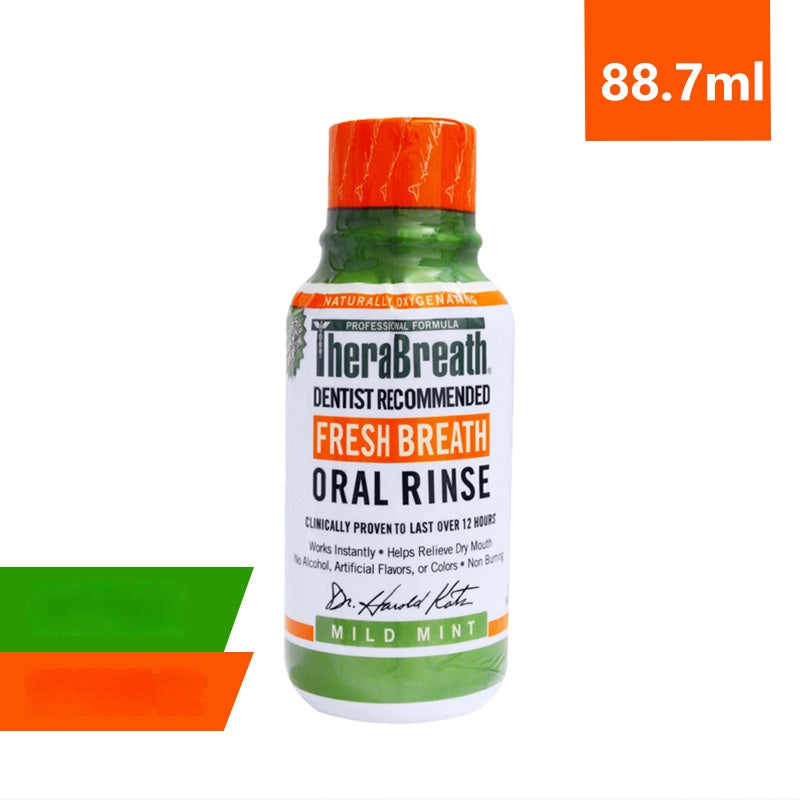 TheraBreath Fresh Breath Dentist Formulated Oral Rinse