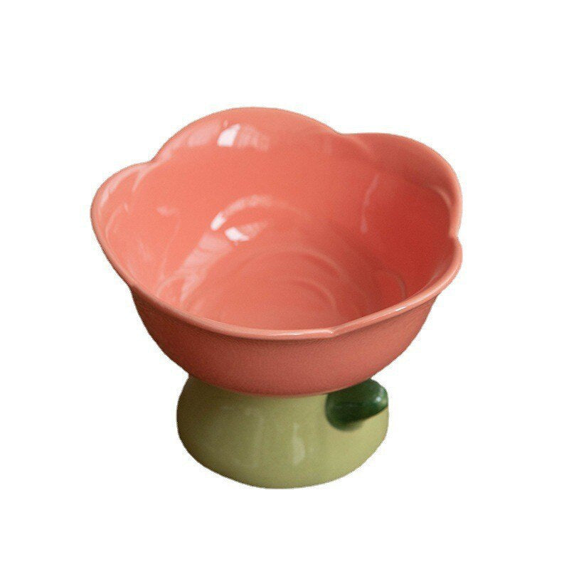 Flower Cat Bowl