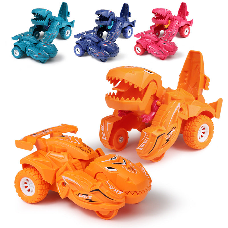 New Transforming Dinosaur Car Deformation Car